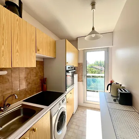 T2 Idealement Situe A - Proche Plage, Commerces Et Gare - Parking Prive - Fr-1-319-452 Apartmán Arcachon